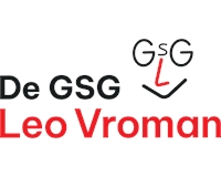 Logo De Goudse Scholengemeenschap Leo Vroman
